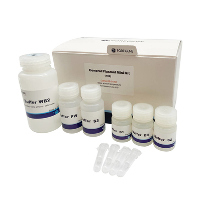 Contaminação do RNase de Kit No do isolamento do ADN do general plasmídeo do reagente de laboratório mini