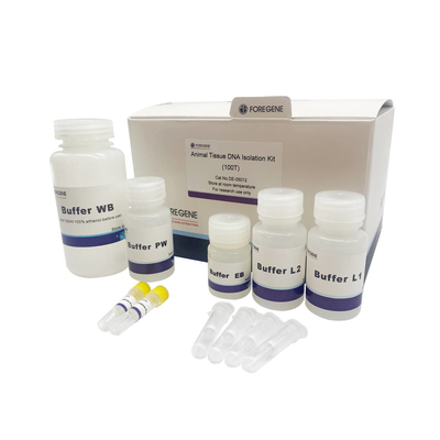 Contaminação Genomic rápida do RNase de Kit No do isolamento do ADN do tecido animal de reagente de laboratório da purificação do ADN