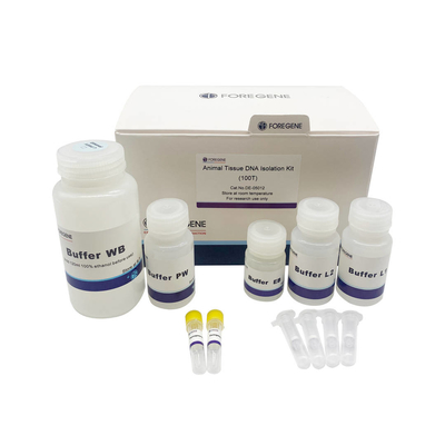 Contaminação Genomic rápida do RNase de Kit No do isolamento do ADN do tecido animal de reagente de laboratório da purificação do ADN
