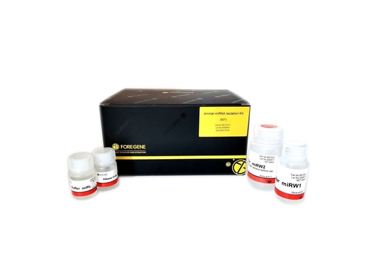 A coluna MiRNA Isolation Kits animal RE-0101T da rotação para a pesquisa do laboratório não usa nenhum banho de gelo da necessidade