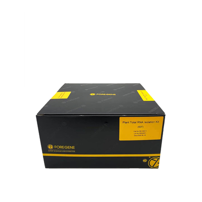 Do RNA total do polisacárido e do Polyphenol de Kit For Plant Low In do isolamento do RNA da planta os jogos do isolamento gerenciem a coluna