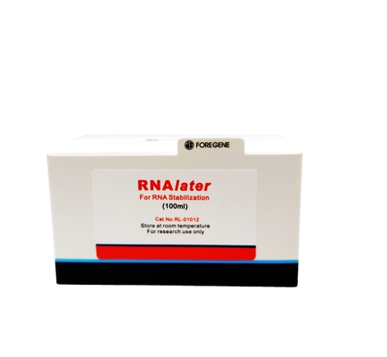solução da proteção de RNAlater dos jogos do isolamento do RNA de 50ml 100ml 100ml×4 para a amostra de tecido
