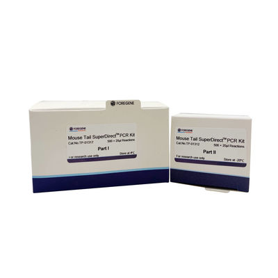 Os jogos altos do PCR de SuperDirect da cauda do rato do rendimento da extração do ADN para o PCR direto do rato executam o lysis da temperatura ambiente