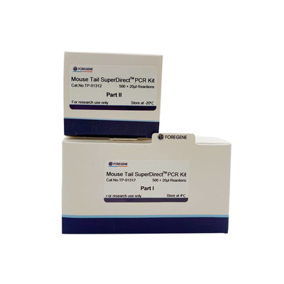 Os jogos altos do PCR de SuperDirect da cauda do rato do rendimento da extração do ADN para o PCR direto do rato executam o lysis da temperatura ambiente