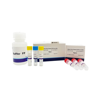 Jogo direto do PCR dos peixes da zebra do reagente do PCR da biologia molecular com o UNG sem purificação prévia do ADN