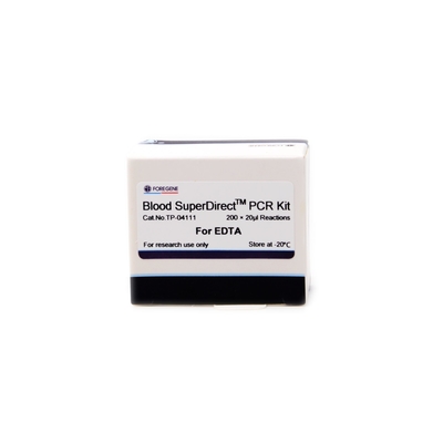 Jogos diretos super do PCR do sangue do reagente de laboratório usando o sangue inteiro anticoagulated com o EDTA
