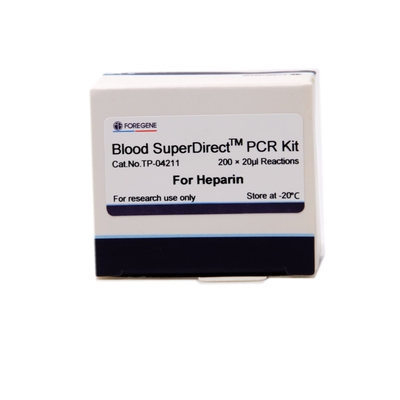 Jogos diretos do PCR do sangue forte do sistema do PCR da capacidade da amplificação com heparina nenhum pré-tratamento