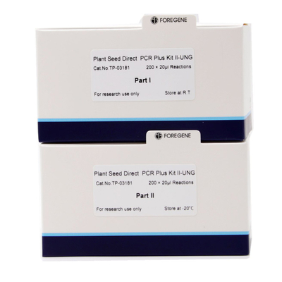 PCR direto eficiente rápido do PCR Kit Plant Seed Direct mais o jogo II UNG TP-03181