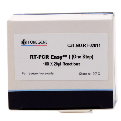 RT-QPCR EasyTM (uma etapa) - Taqman Cat.No.RT - 02131/02132 com a polimerase de ADN de Taq