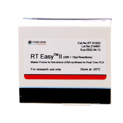 Premix mestre de Foregene RT EasyTM II para a primeira síntese da costa CDNA para o PCR do tempo real