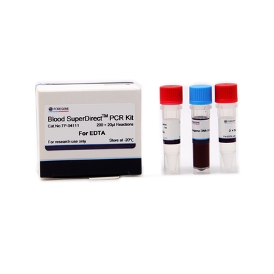 Jogos fortes do PCR de SuperDirect do sangue do sistema do PCR da amplificação com o EDTA nenhum pré-tratamento