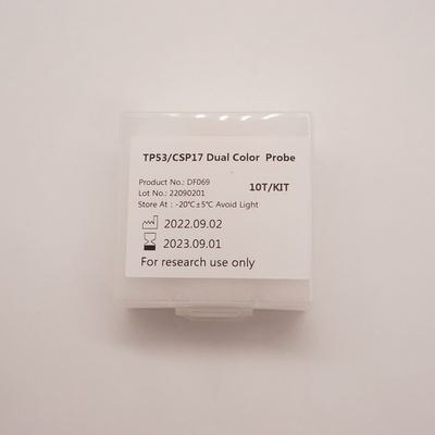 Sonda de duas cores TP53/CSP17 para detectar a anormalidade do gene TP53 humano