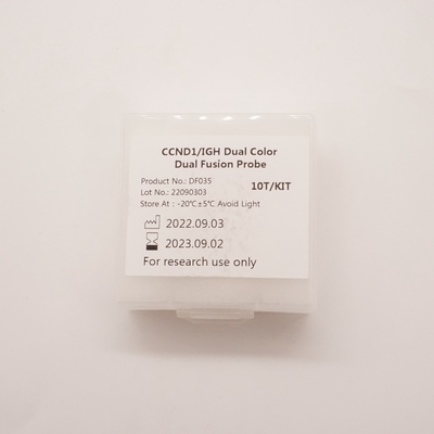 Kit de sonda de dupla fusão CCND1/IGH para detectar anormalidades do gene humano CCND1/IGH