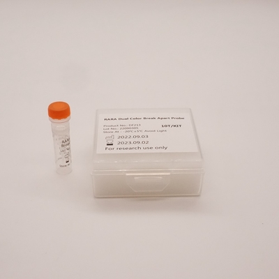 Sonda separada RARA de duas cores para detectar anormalidades do gene RARA humano