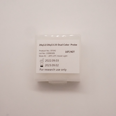 Kit de sonda de peixe de duas cores 20q12/20q13.33 para detectar anormalidades do gene humano 20q