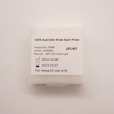 Fluorescência In Situ Reagente de hibridização CBFB Sonda separada de duas cores