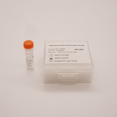 Fluorescência In Situ Reagente de hibridização CBFB Sonda separada de duas cores