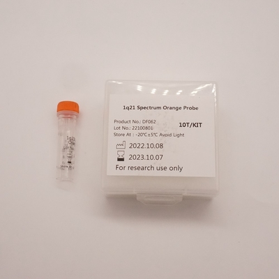 O kit de sonda de peixe 1q21 espectro laranja detecta anormalidade do gene humano 1q21