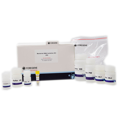 Jogo Genomic bacteriano 5000xg do isolamento do ADN do Lysozyme do amortecedor ML1