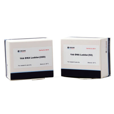 5% Glycerinum 0,02% jogos do PCR da escada do ADN de BPB 1kb para o uso da pesquisa do laboratório