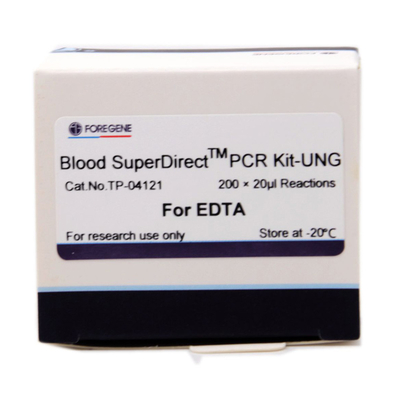 Os jogos diretos super UNG do PCR do sangue usam o sangue inteiro Anticoagulated com o EDTA 50T