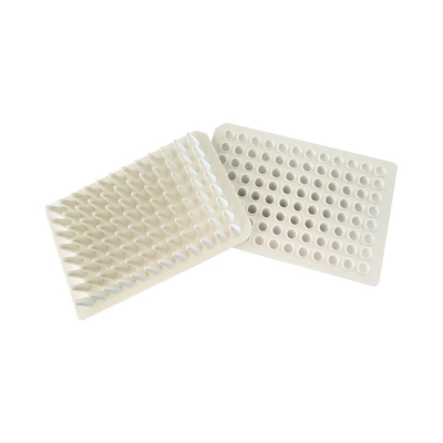 Materiais de consumo descartáveis do laboratório 0,1 Ml nenhumas placas boas do PCR da saia 96