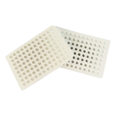Materiais de consumo descartáveis do laboratório 0,1 Ml nenhumas placas boas do PCR da saia 96