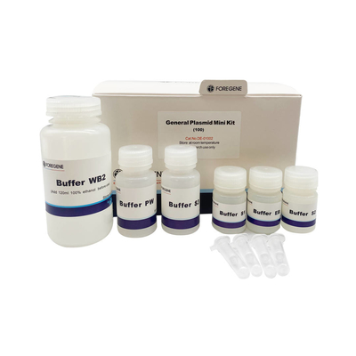 Isolamento Kit Purification Column do ADN do general plasmídeo do reagente de laboratório da pureza alta mini