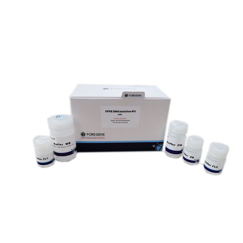 Jogos rápidos seguros do isolamento do ADN de FFPE do reagente da biologia molecular para a purificação Genomic do ADN