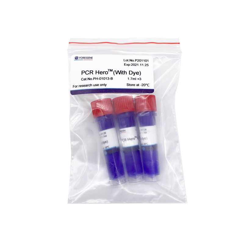 Jogos rápidos do PCR do reagente com mistura 3*1.7ml 50ml do PCR da tintura PH-01013-B