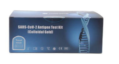Teste rápido Kit For NP e NS do antígeno de Covid 19 do método coloidal do ouro