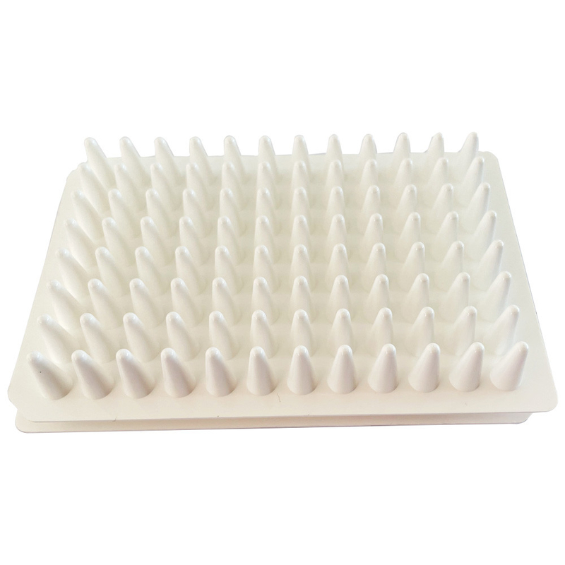 Materiais de consumo descartáveis do laboratório 0,1 Ml nenhumas placas boas do PCR da saia 96