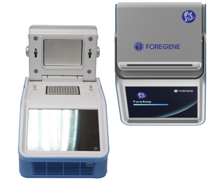 10,1 inclinação portátil Thermocycler da máquina 96×0.2ml do PCR do diodo emissor de luz Digital da polegada