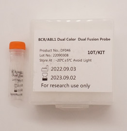 Reagente duplo de Kit Fluorescence In Situ Hybridization da ponta de prova dos peixes da ponta de prova da fusão da cor dupla de BCR ABL1