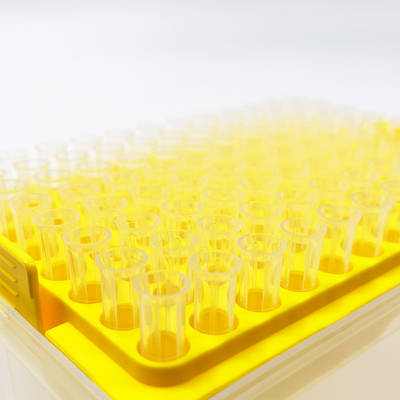 A pipeta universal do UL 300 derruba o laboratório que dos blocos 4800pcs os Pp descartáveis introduzem com pipeta pontas
